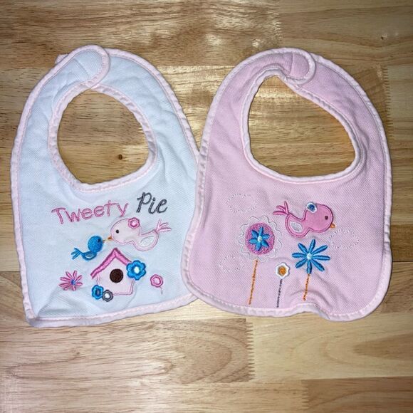 8 Baby Bib Lot, Just Add a Kid, Nuby Easy Clean Bib, Beefeater, Toddler Girl Boy - Picture 5 of 9